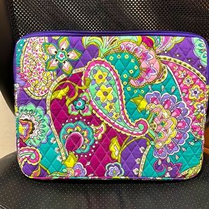 Vera Bradley Heather print laptop case
